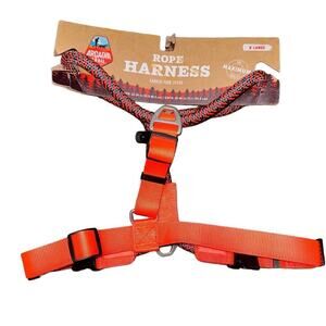Arcadia Trail Lightweight Maximum‎ Mobility Rope Dog Harness Orange 2XL